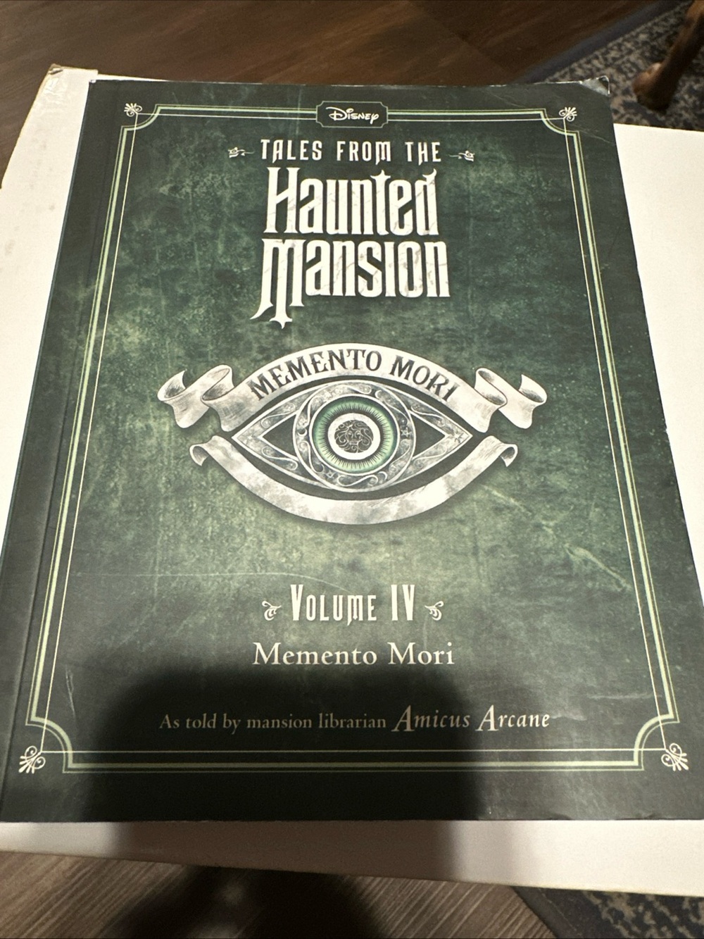 Disney Tales From The Haunted Mansion — Dark Green & Silver Cover